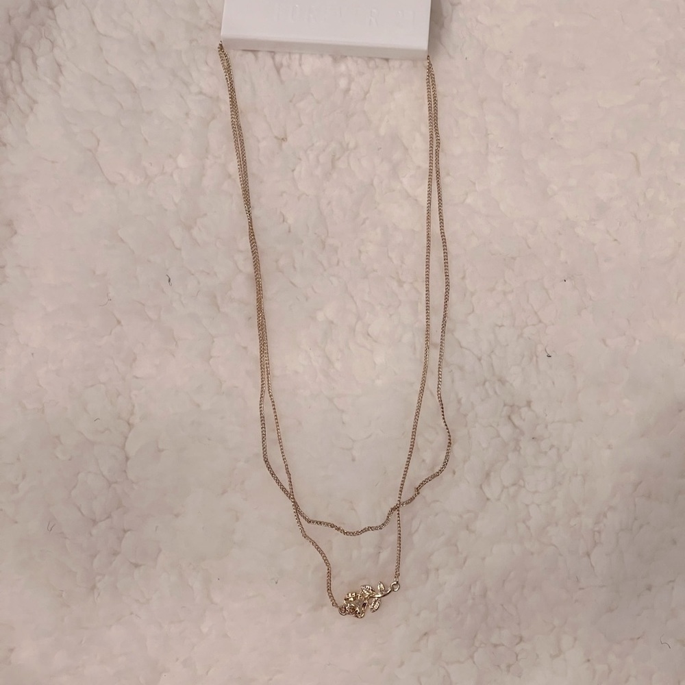 Forever 21 - Gold Choker Necklace